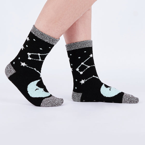 sock it to me Once in a Blue Moon Slipper Socks