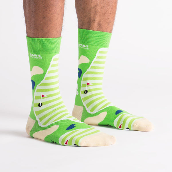sock it to me Par 4 Men's Crew Socks