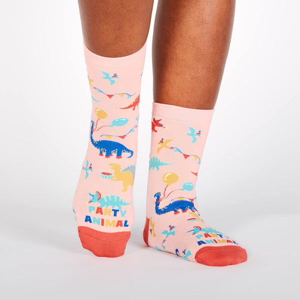 sock it to me Party Animal Crew Socks