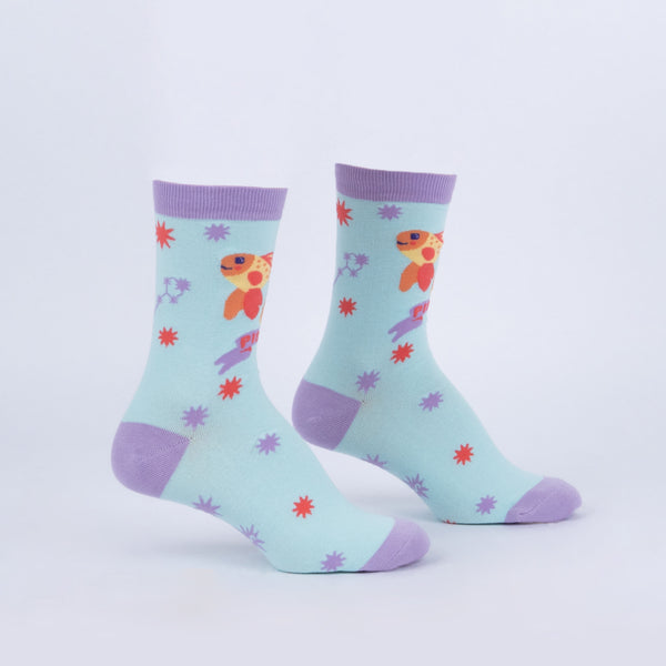 Sock It To Me Pisces Greeting Card With Socks