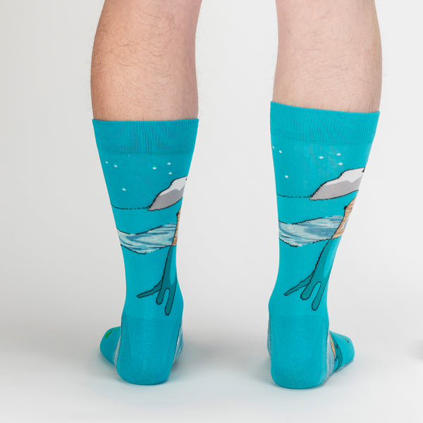 Sock It To Me Plays Well With Otters Crew Socks