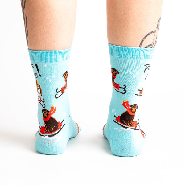 Sock It To Me Powder Hound Crew Socks
