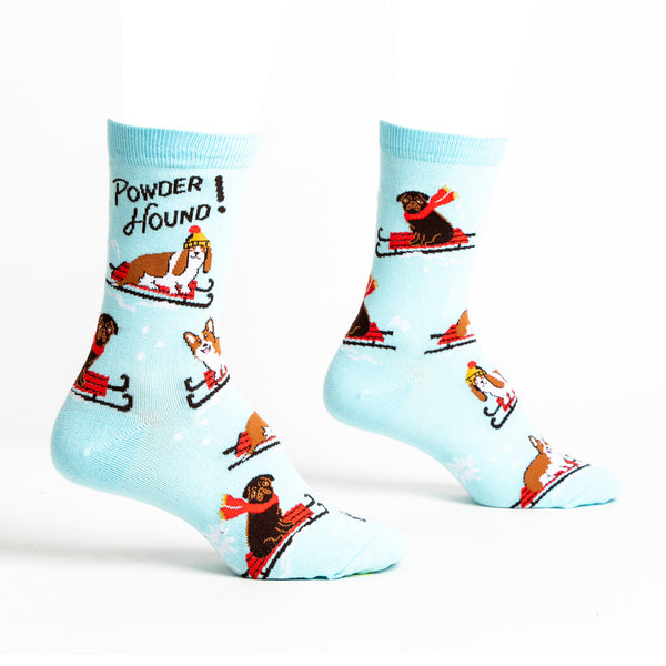 Sock It To Me Powder Hound Crew Socks