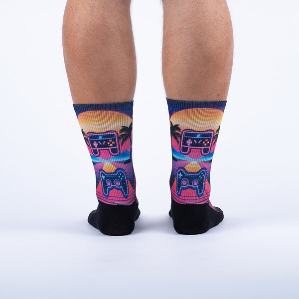 Sock It To Me Press Start Performance Crew Socks