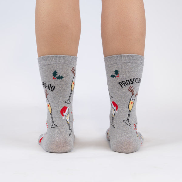 Sock It To Me Prosec-ho-ho-ho Women's Crew Socks