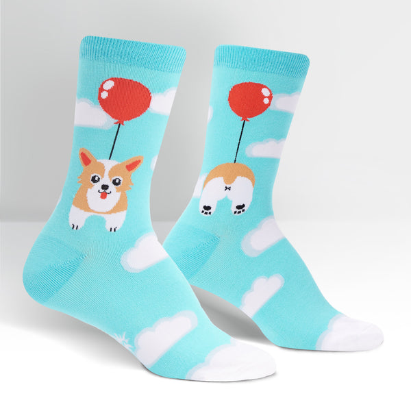 Sock It To Me Pup Pup And Away Crew Socks