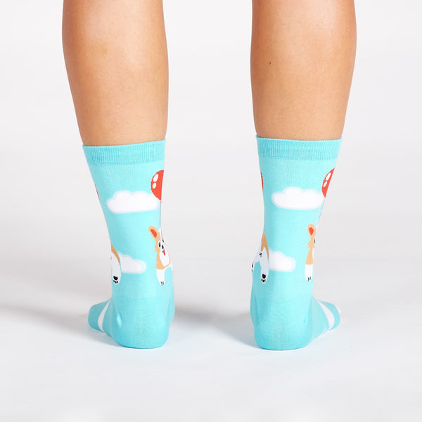 Sock It To Me Pup Pup And Away Crew Socks
