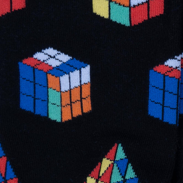 Sock It To Me Puzzle Box Socks Men's Crew Socks