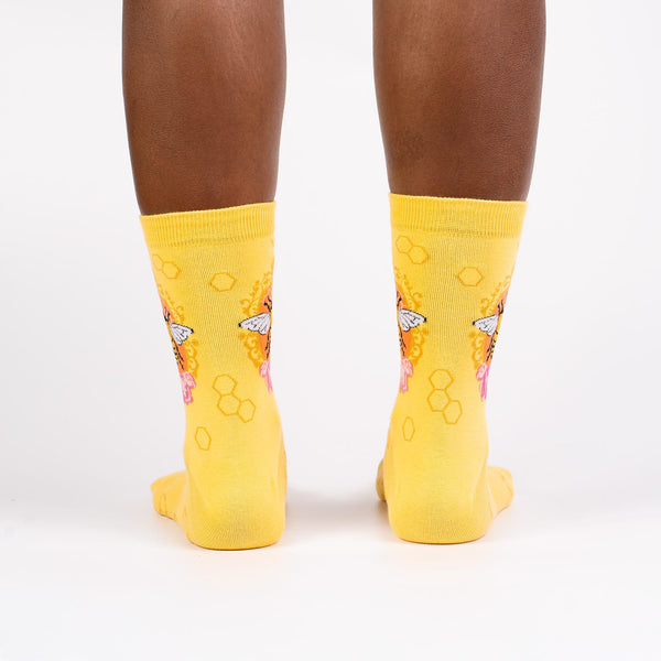 Sock It To Me Queen Bee Women's Crew Socks
