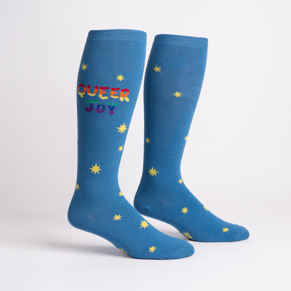 Sock It To Me Queer Joy Stretch-It Knee High Socks