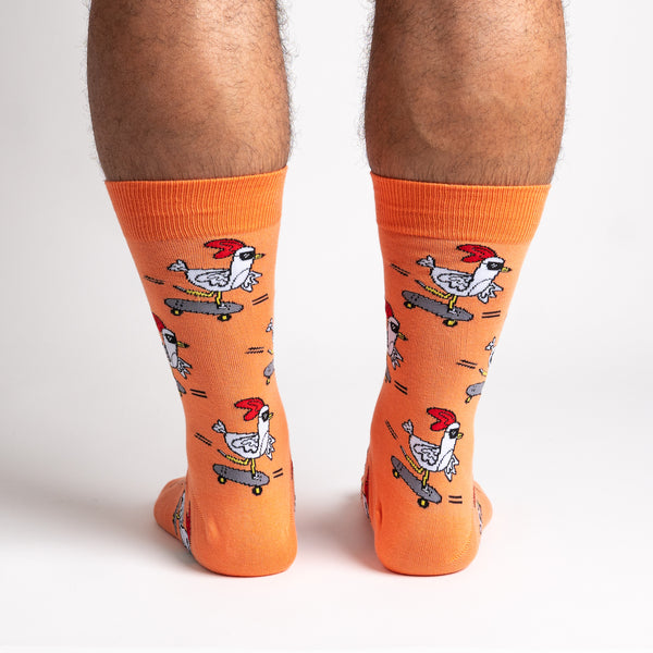 Sock It To Me Rad Chicken Men's Crew Socks