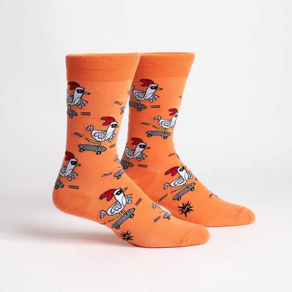 Sock It To Me Rad Chicken Men's Crew Socks