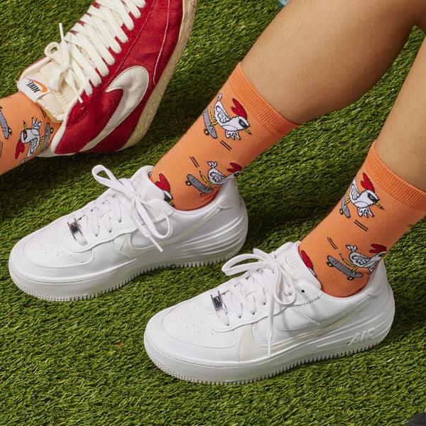 Sock It To Me Rad Chicken Women's Crew Socks