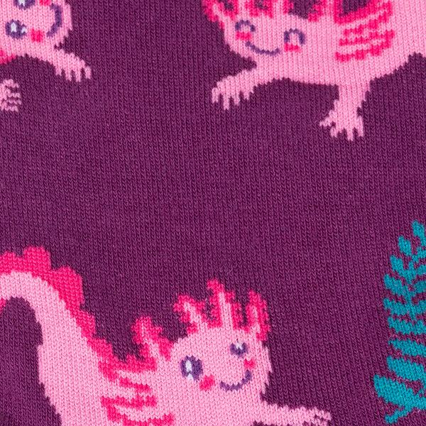 Sock It To Me Relaxolotl Crew Socks