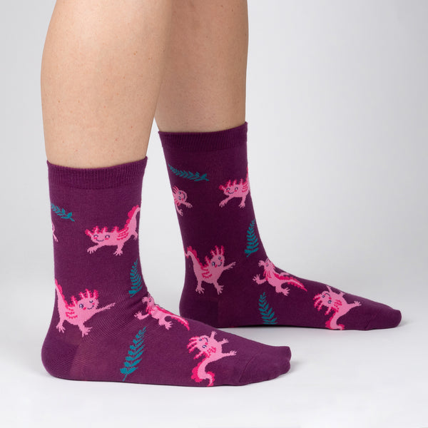 sock it to me Relaxolotl Crew Socks