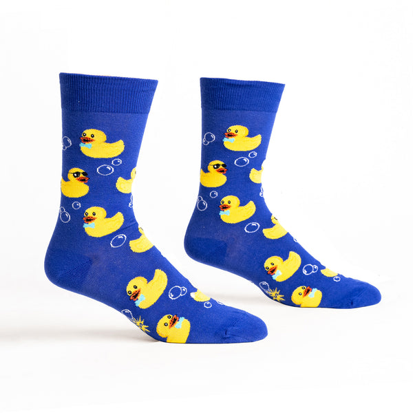 Sock It To Me Rubber Duckie Crew Socks