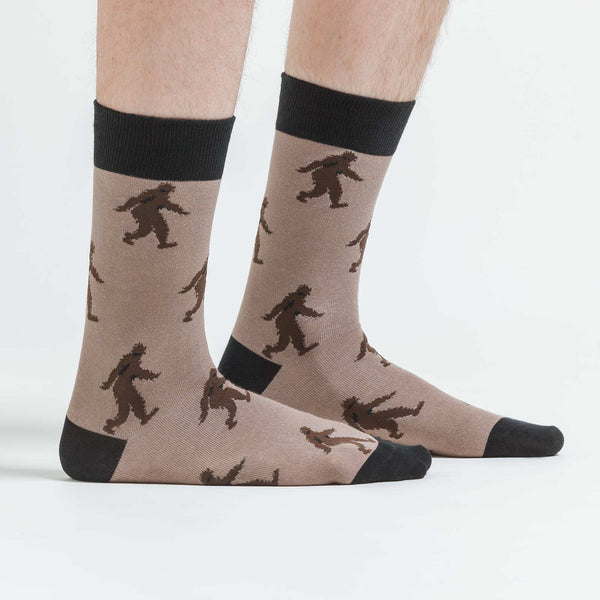 sock it to me Sasquatch Men's Crew Socks