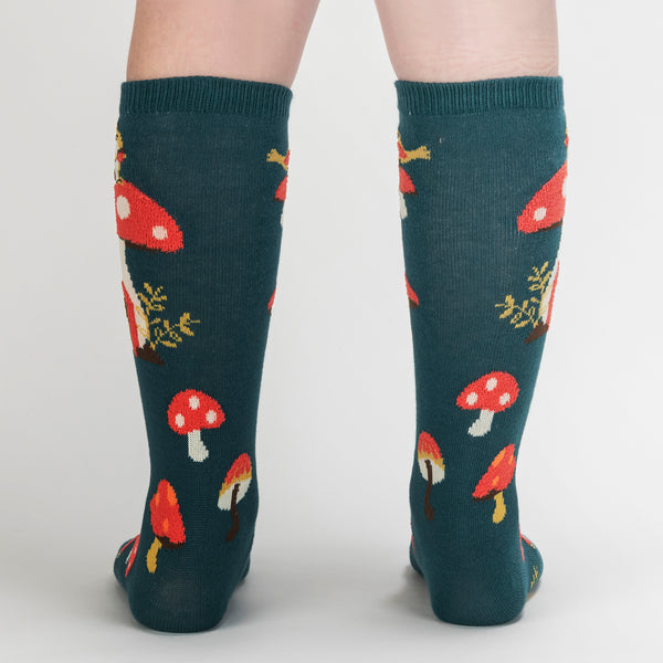 Sock It To Me Shroom + Board Junior Knee Socks