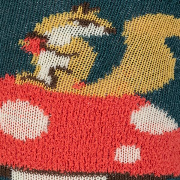 Sock It To Me Shroom + Board Junior Knee Socks