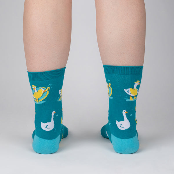 Sock It To Me Silly Goose Crew Socks