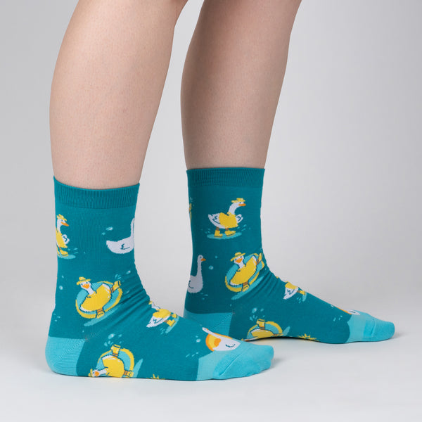 sock it to me Silly Goose Crew Socks