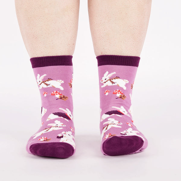 Sock It To Me Snuggle Bunny Crew Socks