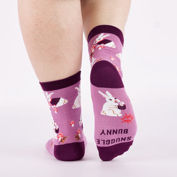 Sock It To Me Snuggle Bunny Crew Socks