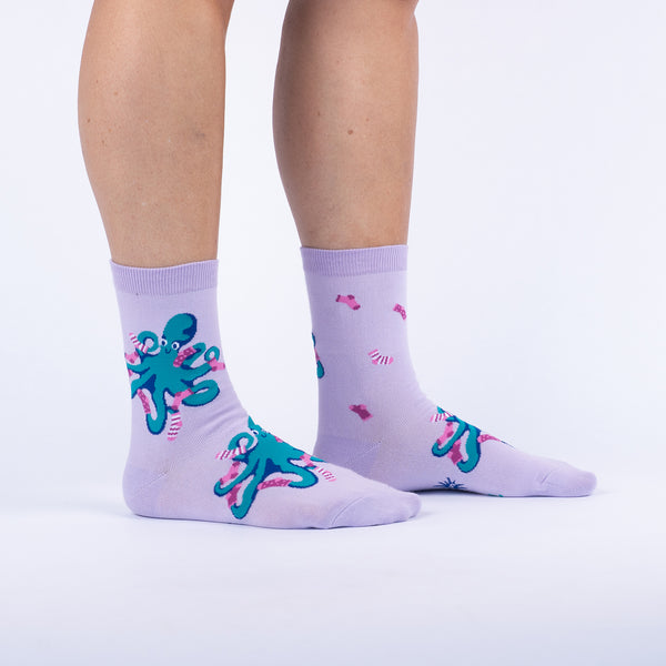 sock it to me Socktopus Crew Socks