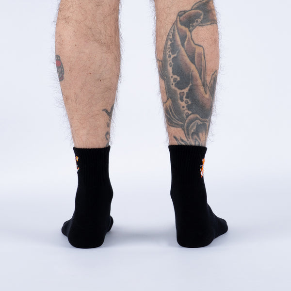 Sock It To Me Space Cats Quarter Socks