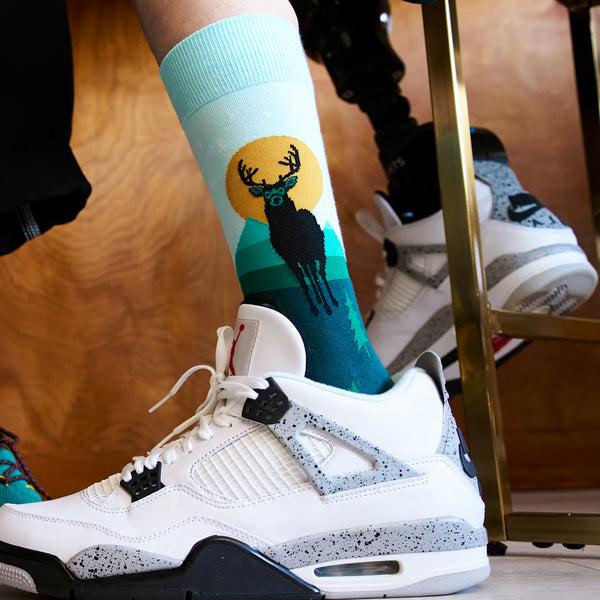 Sock It To Me Star Buck Crew Socks