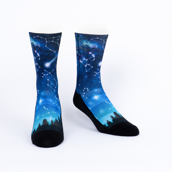 Sock It To Me Stargazer Performance Crew Socks