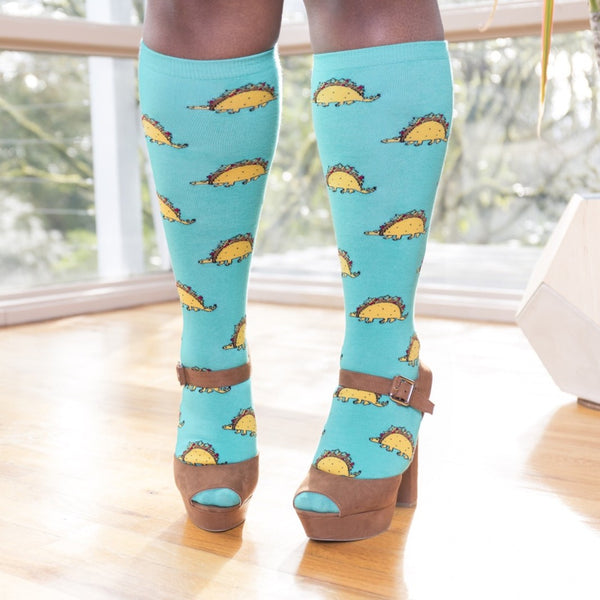 Sock It To Me STRETCH-IT™ Tacosaurus Socks