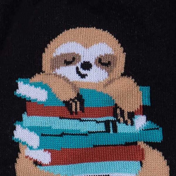 Sock It To Me Study Hall Sloth Crew Socks