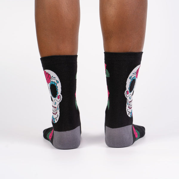Sock It To Me Sugar Skull Women's Crew Socks