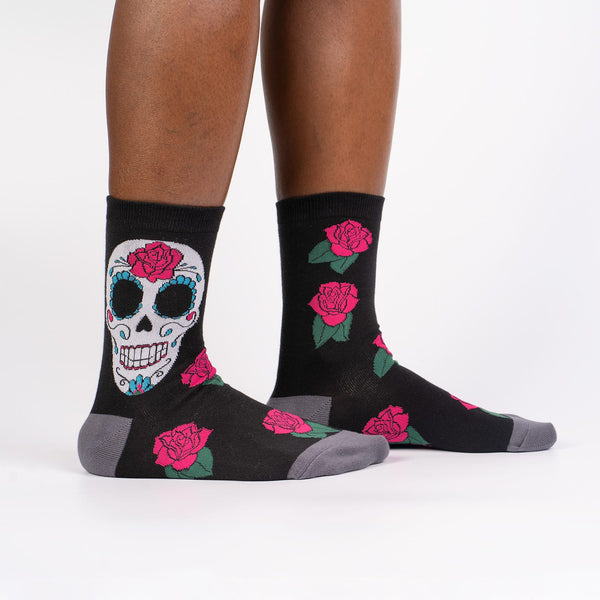 sock it to me Sugar Skull Women's Crew Socks