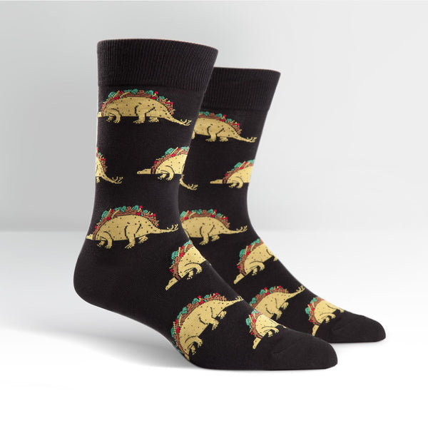 Sock It To Me Tacosaurus Men's Crew Socks