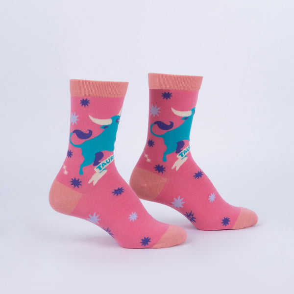 Sock It To Me Taurus Greeting Card With Socks