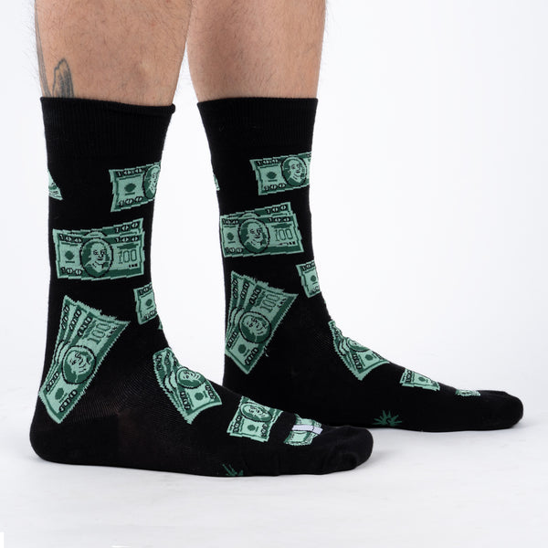 sock it to me The $10 000 Sock Crew Socks