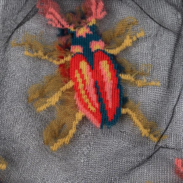 Sock It To Me The Beetles Sheer Crew Socks