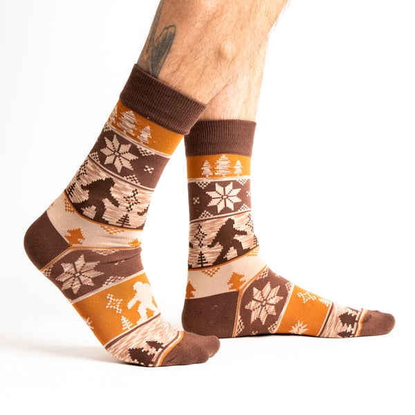 sock it to me The Big-foot Lebowski Crew Socks