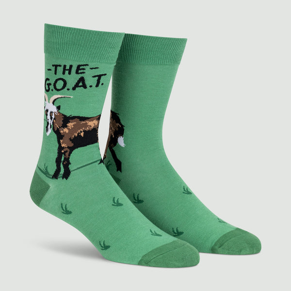 Sock It To Me The G.O.A.T. Crew Socks