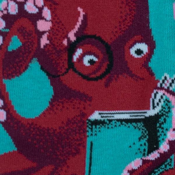 Sock It To Me The Octive Reader Men's Crew (Teal)