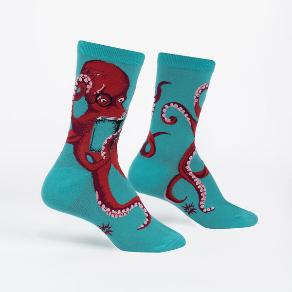 Sock It To Me The Octive Reader Women's Crew Socks