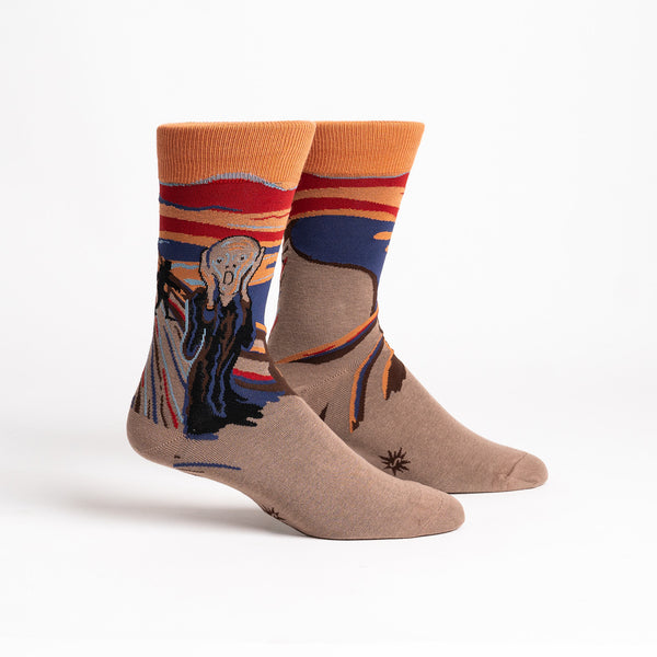 Sock It To Me The Sasquatch Scream Crew Socks