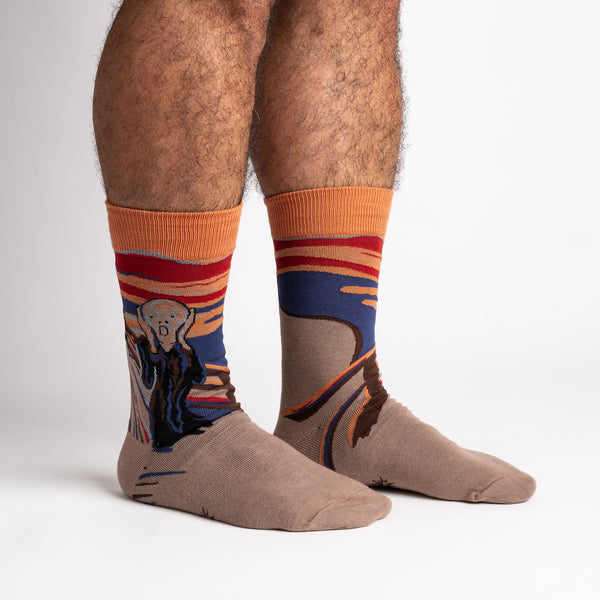 sock it to me The Sasquatch Scream Crew Socks