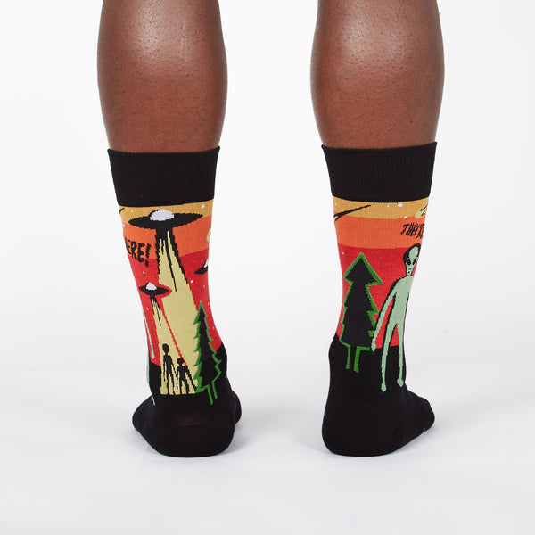 Sock It To Me They're Here Men's Crew Socks
