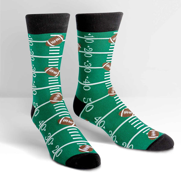 Sock It To Me Touchdown Men's Crew Socks