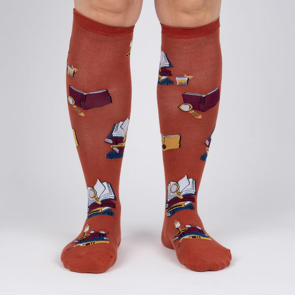Sock It To Me True Crime Knee High Socks