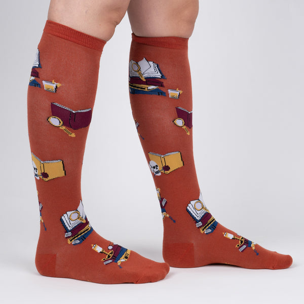 sock it to me True Crime Knee High Socks