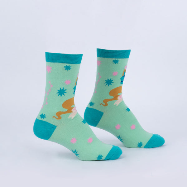 Sock It To Me Virgo Greeting Card With Socks